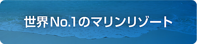 世界No.1のマリンリゾート